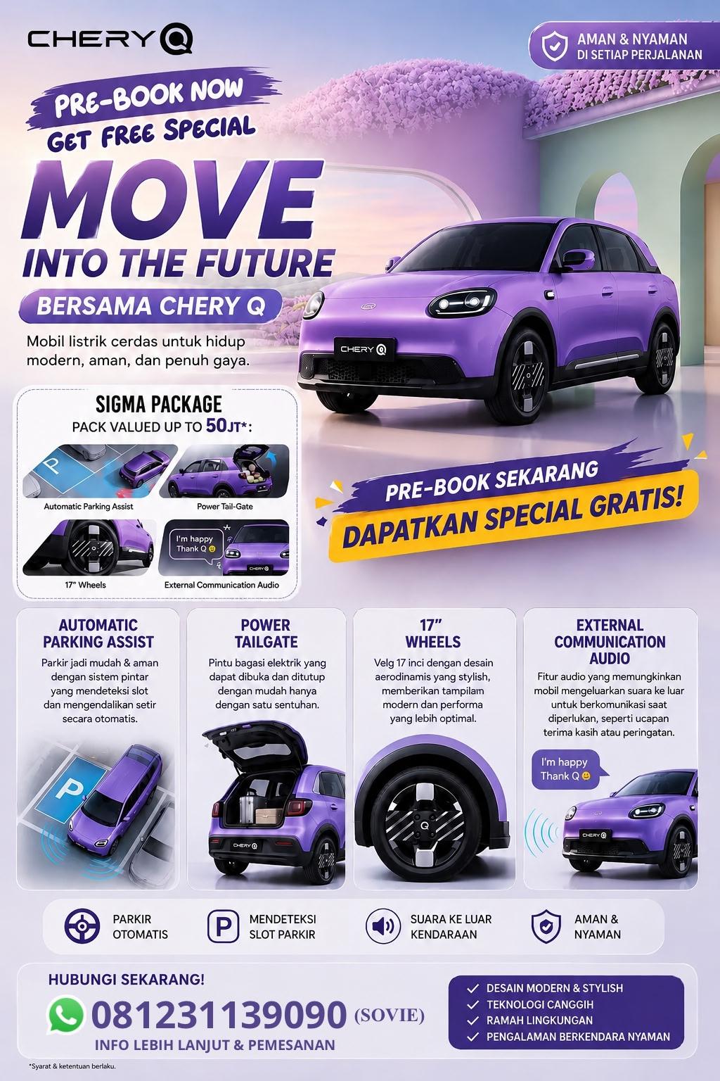 booking chery q